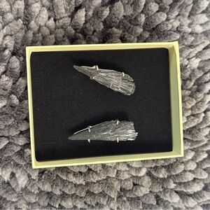 Black Crystal Earrings